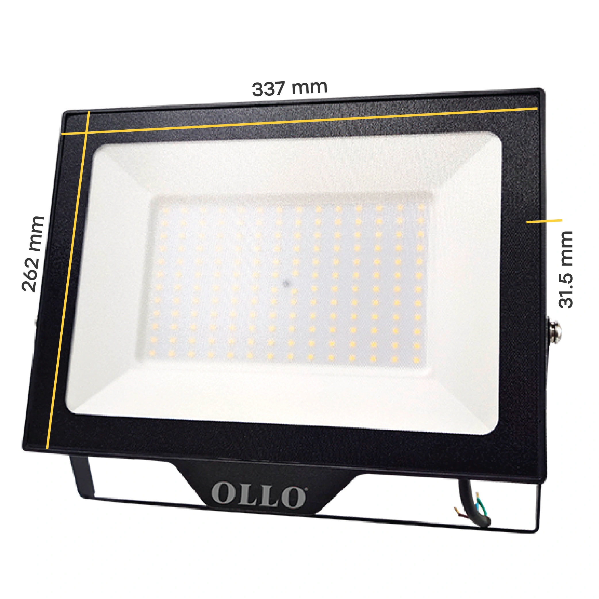 LED Mitrumizturīgs āra prožektors 150W, 15 000Lm, 4000K, IP65